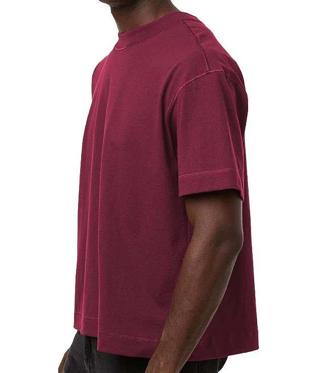 American Apparel Heavyweight Mid-Length Cotton T-shirt