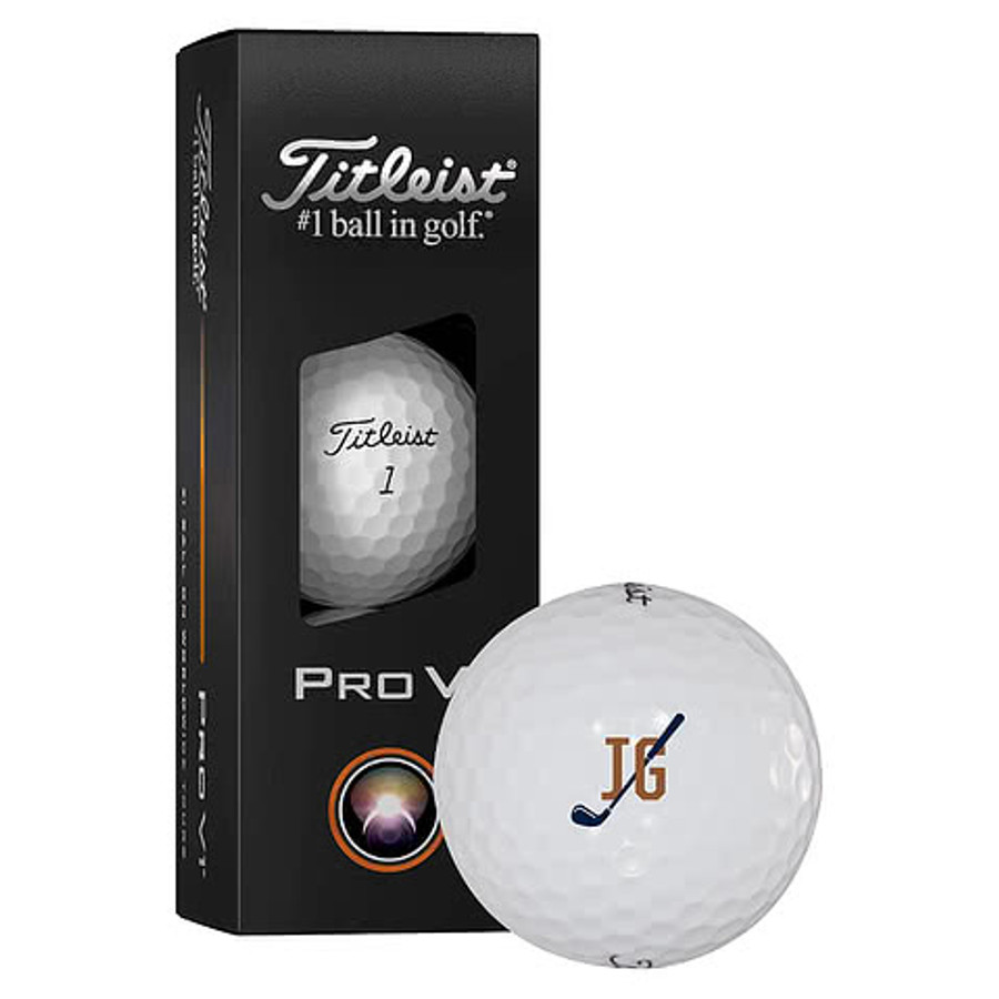 Titleist Pro V1 Golf Balls (Box of 3) in White