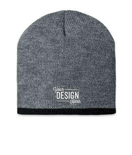Port & Company Acrylic Beanie - Color: Athletic Oxford / Black