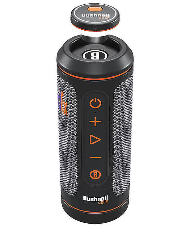 Full Color Bushnell Golf Wingman 2 Portable Wireless Bluetooth Speaker