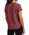 Mercer+Mettle Women's Stretch Crepe Crewneck Blouse