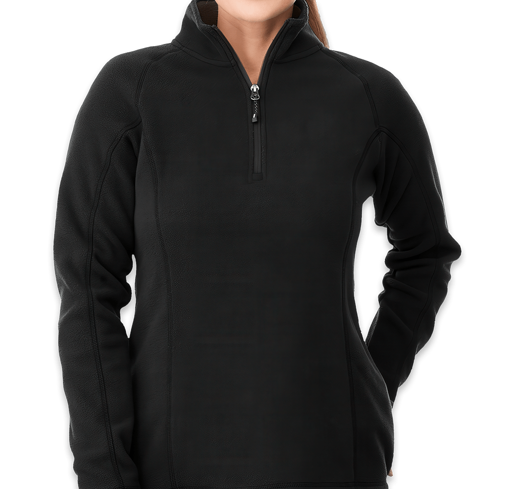 Elevate Women's Bowlen Microfleece Quarter Zip Sweatshirt-default