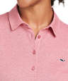 Vineyard Vines Women's Edgartown Logo Pique Polo