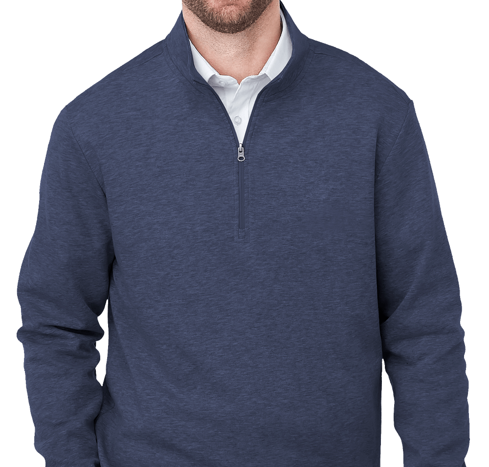Elevate Rigi Eco Knit Quarter Zip Sweatshirt-default