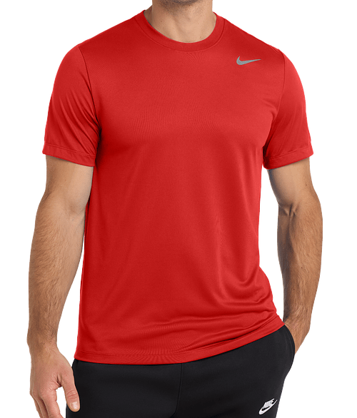 Nike Team rLegend Recycled Performance Shirt in University Red