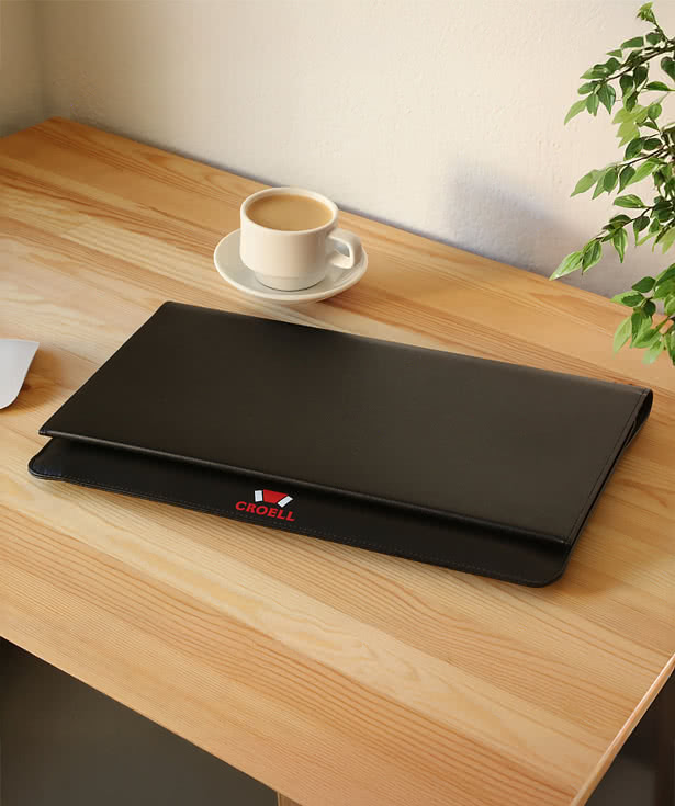 Full Color Travlr Recycled 16" Laptop Sleeve and Desk Mat