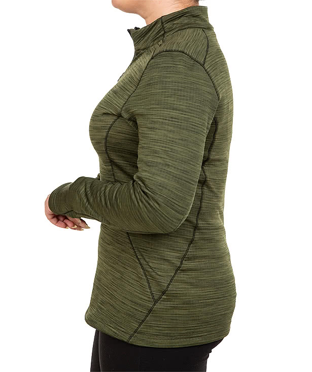 Stormtech Women's Base Thermal Grid Performance Quarter Zip Sweatshirt