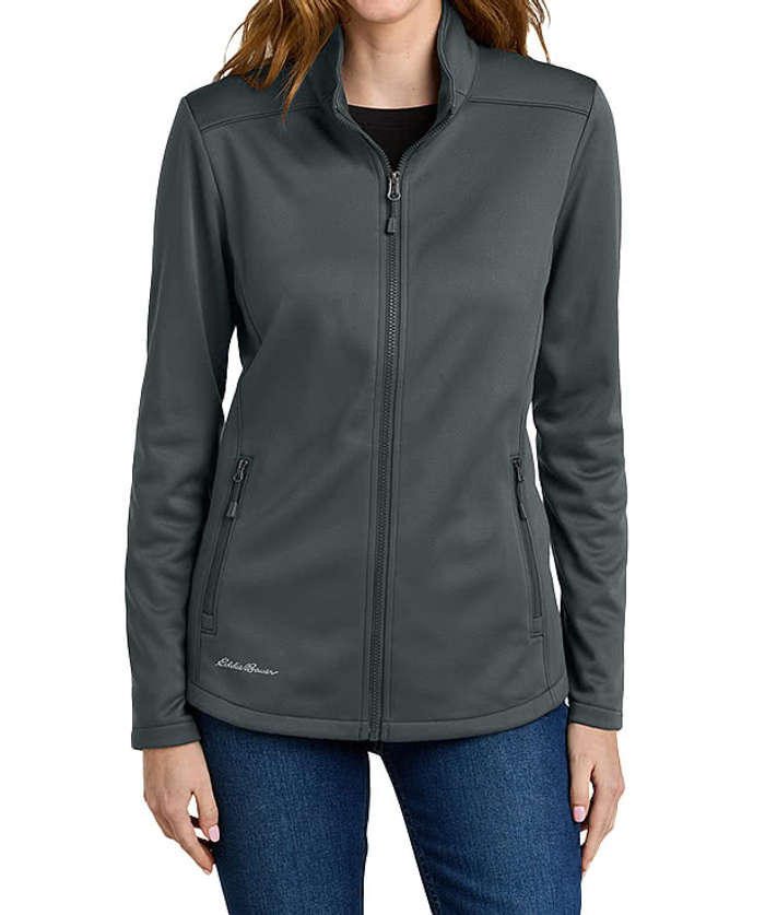 Eddie Bauer Women's Smooth Mid Layer Full Zip Fleece Jacket