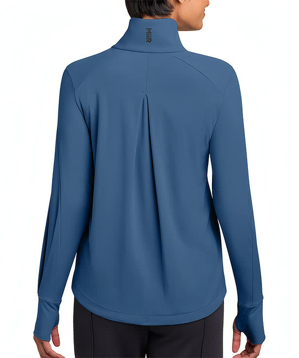 MiiR Women's Kivu UPF 50+ Quarter Zip Pullover