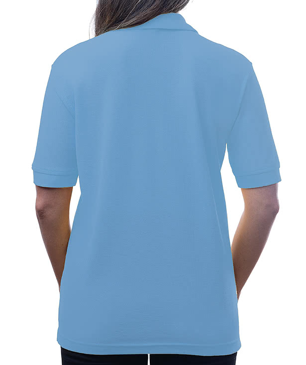Blue Generation Women's Superblend Easy-Care Pique Polo