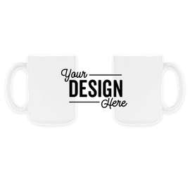 Full Color 15 oz. Photo Mug - Color: White
