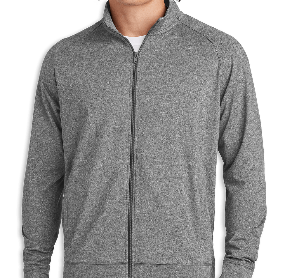 Sport-Tek Sport-Wick Cadet Stretch Full Zip Sweatshirt-default