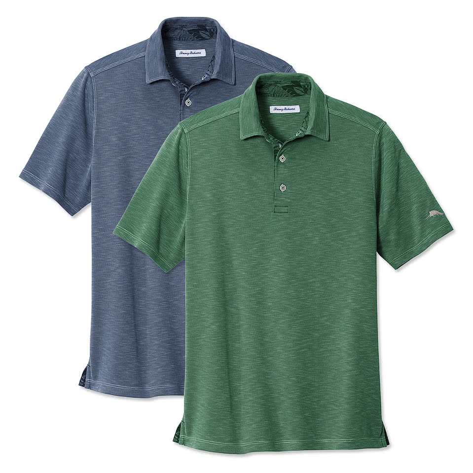 Tommy Bahama Palmetto Paradise Heather Polo