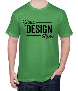 American Apparel USA-Made Jersey T-shirt - Color: Grass