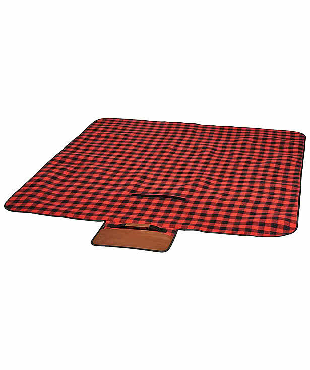 Debossed Field & Co. Buffalo Check Picnic Blanket