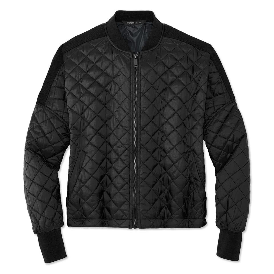 Mercer+Mettle Women’s Quilted Insulated Bomber Jacket