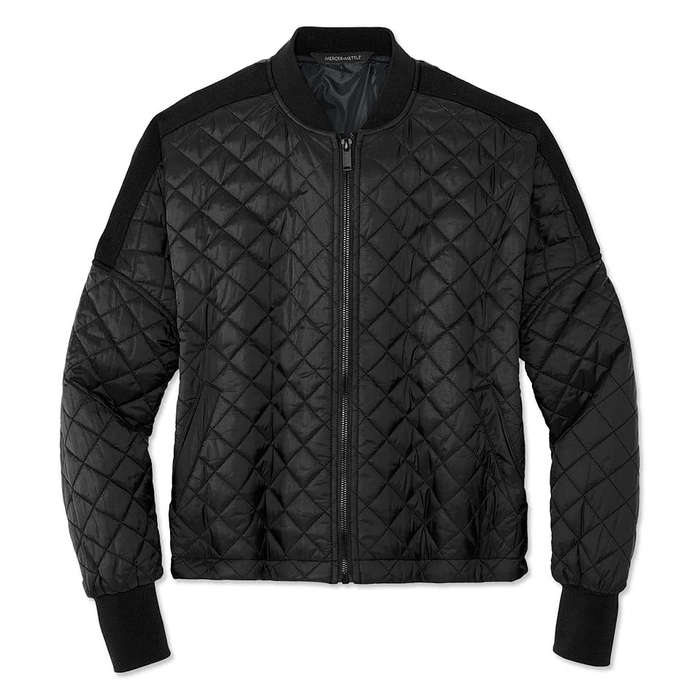 Mercer+Mettle Women’s Quilted Insulated Bomber Jacket