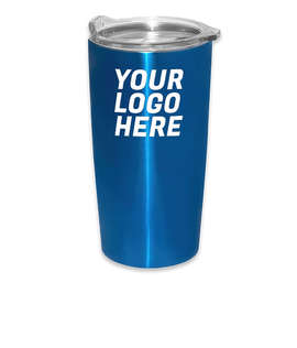 20 oz. Emperor Stainless Steel Tumbler - Color: Metallic Blue