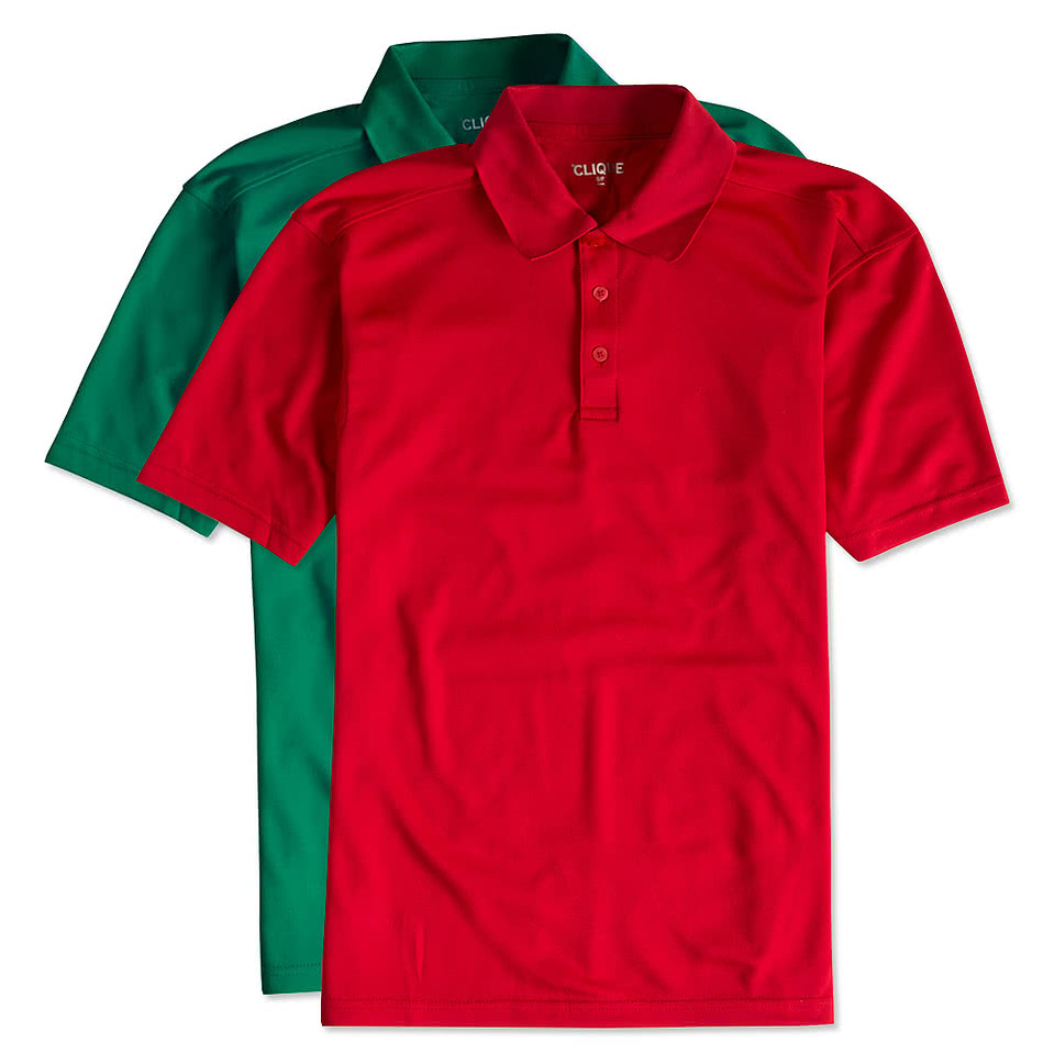 Clique by Cutter & Buck Spin Eco Performance Pique Polo - Printed