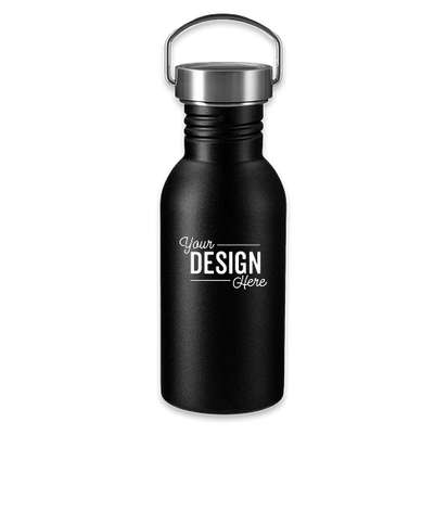 20 oz. Thor Stainless Steel Water Bottle - Black