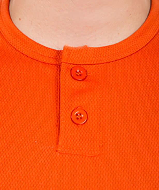 Sport-Tek Tough Mesh Baseball Henley