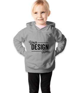 Rabbit Skins Toddler Pullover Hoodie - Color: Granite Heather