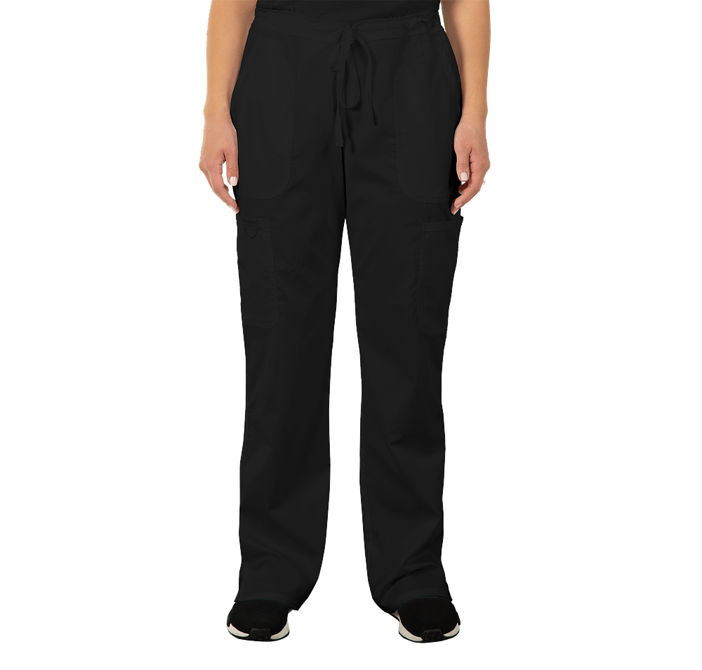 Cherokee Workwear Revolution Women's Drawstring Cargo Scrub Pant-default