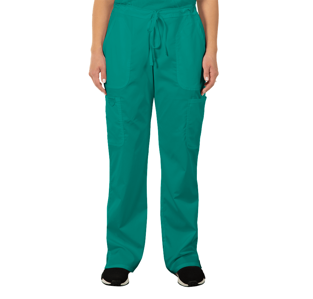 Cherokee Workwear Revolution Women's Drawstring Cargo Scrub Pant-default