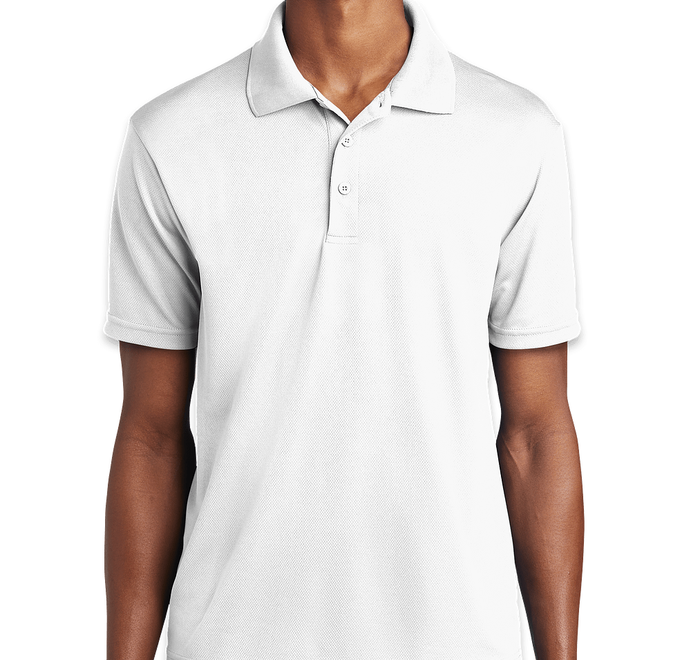 Sport-Tek RacerMesh Performance Polo - Embroidered-default