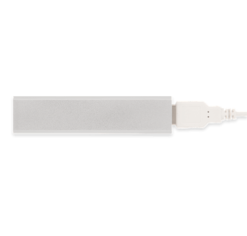Jolt 2,200 mAh Portable Power Bank in Silver