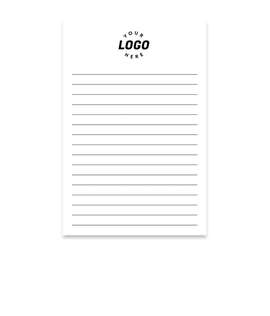 Full Color Souvenir 4" x 6" Lined Scratch Pad - 50 sheets/pad