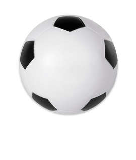 Soccer Ball Stress Reliever - Color: White