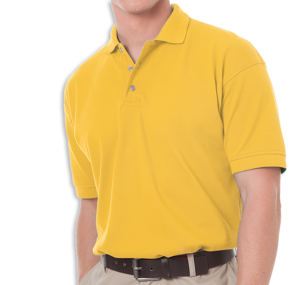 Blue Generation Cotton Pique Polo - Printed-default