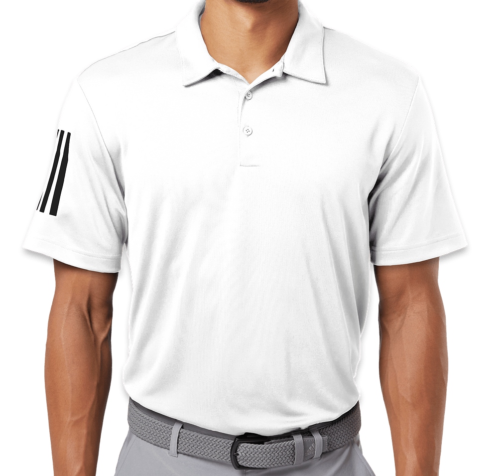 Adidas Floating 3-Stripes UPF 50+ Performance Polo-default