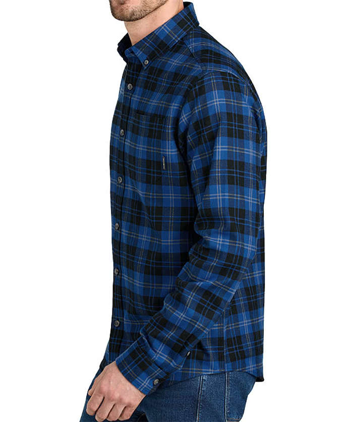 Eddie Bauer Favorite Plaid Flannel Long Sleeve Shirt