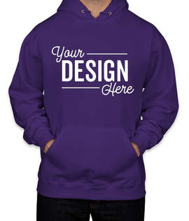 Canada - Jerzees Nublend 50/50 Pullover Hoodie - Color: Deep Purple