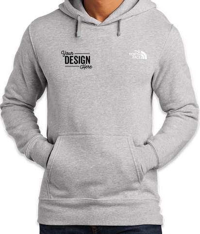The North Face Logo Pullover Hoodie - TNF Light Grey Heather