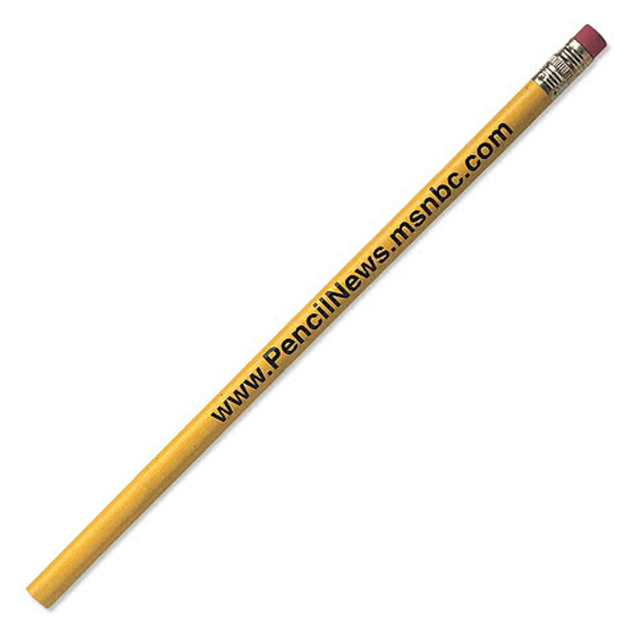 Foreman #2 Wood Pencil in White