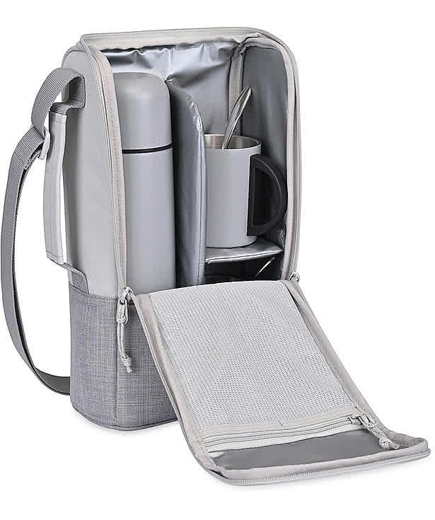 Parkview Insulated Coffee-to-Go Tote Bag Gift Set