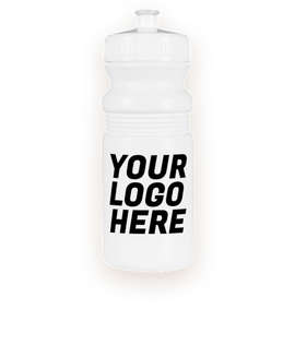 20 oz. Bike Water Bottle - Color: White