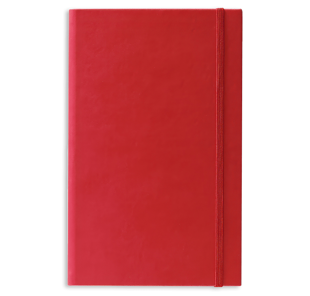 Castelli Debossed Tucson Banded Medio Lined Hard Cover Notebook-default