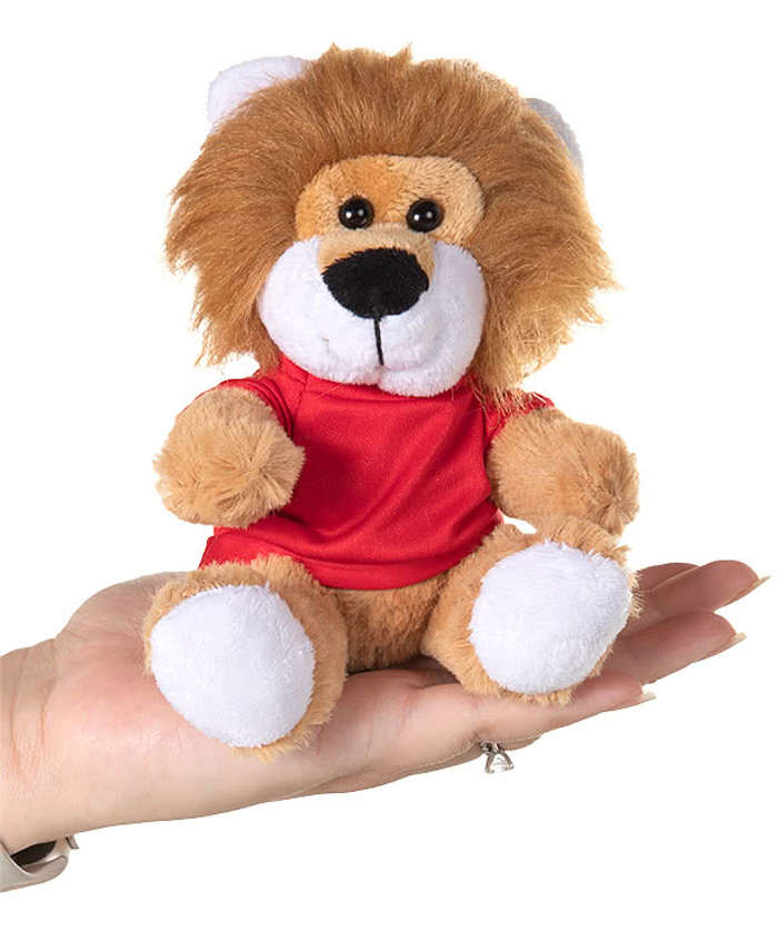 6" Loveable Lion Plush Animal