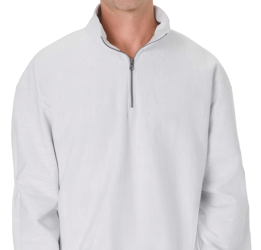 Hanes Beefy Sweats Heavyweight Quarter Zip Sweatshirt-default