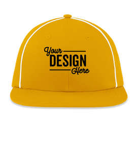 Pacific Headwear Momentum Snapback Baseball Hat - Color: Gold / White