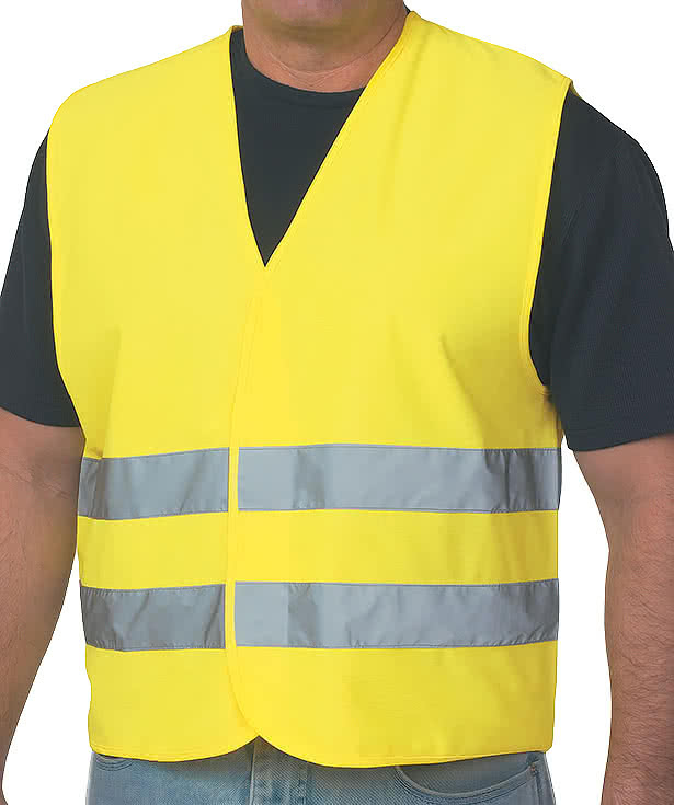 Reflective Safety Vest with Pouch