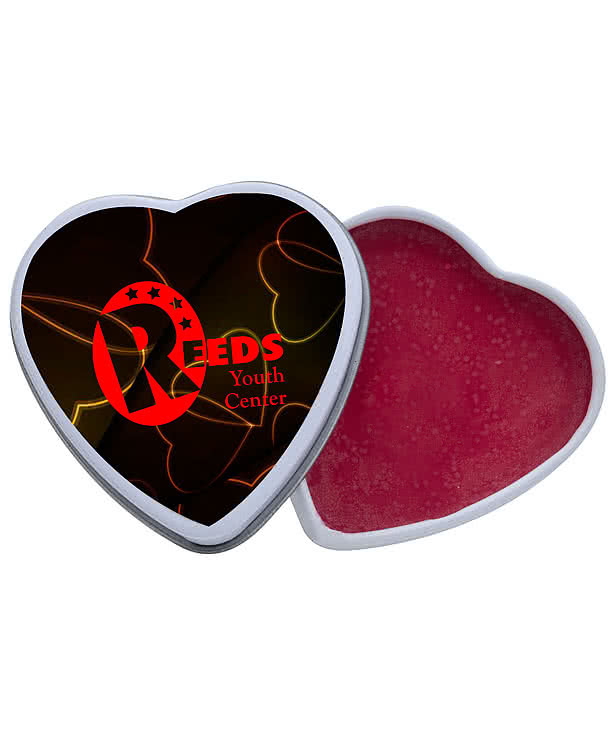 Full Color Lip Moisturizer Heart Tin