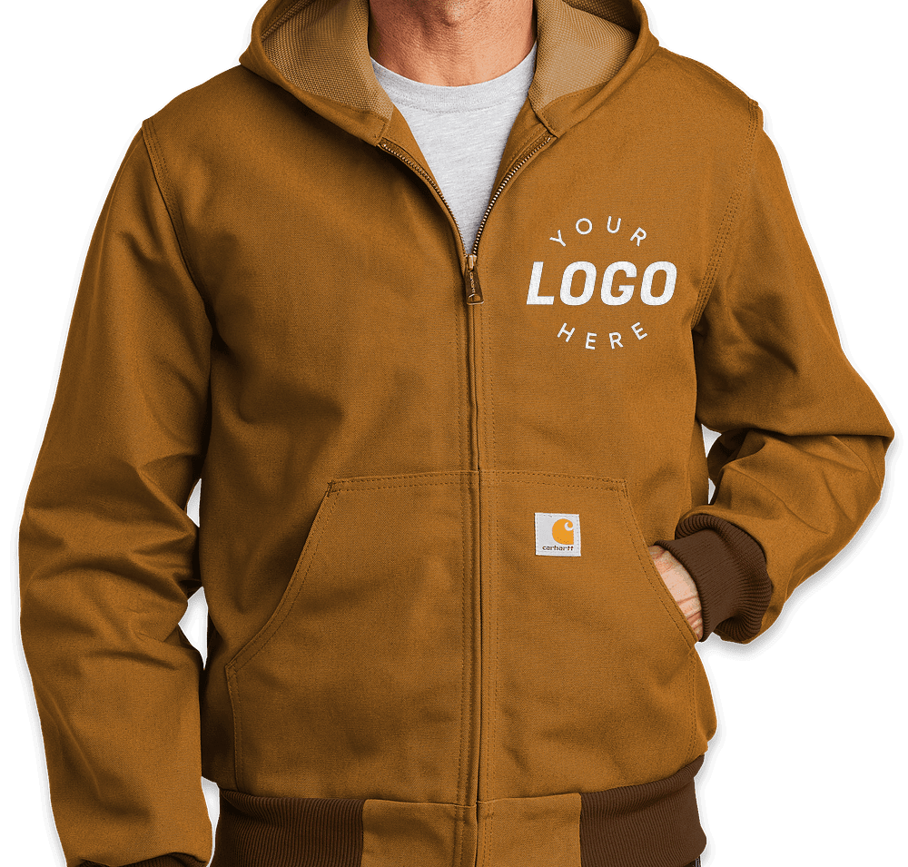 Custom Carhartt Thermal Lined Duck Active Jacket - Design Custom Carhartt Thermal Lined Duck Active Jacket - Design