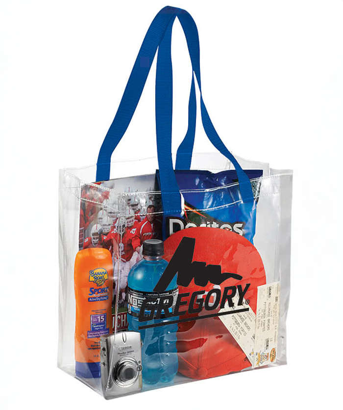 Rally Small Clear PVC Stadium Tote Bag