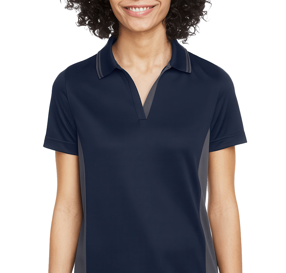 Harriton Women's Flash Snag Protection Colorblock Performance Polo - Printed-default