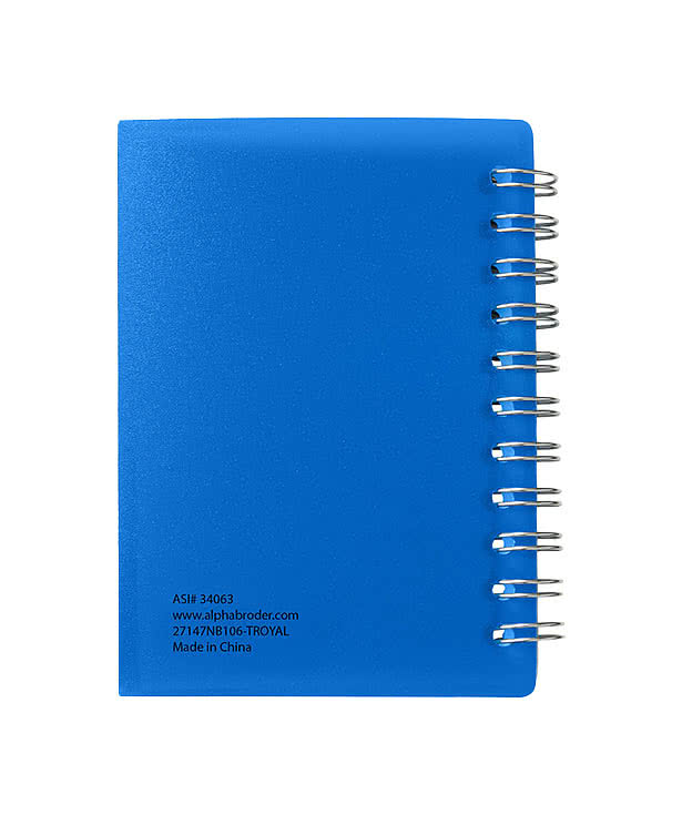 Curve Soft Cover Spiral Pocket Notebook